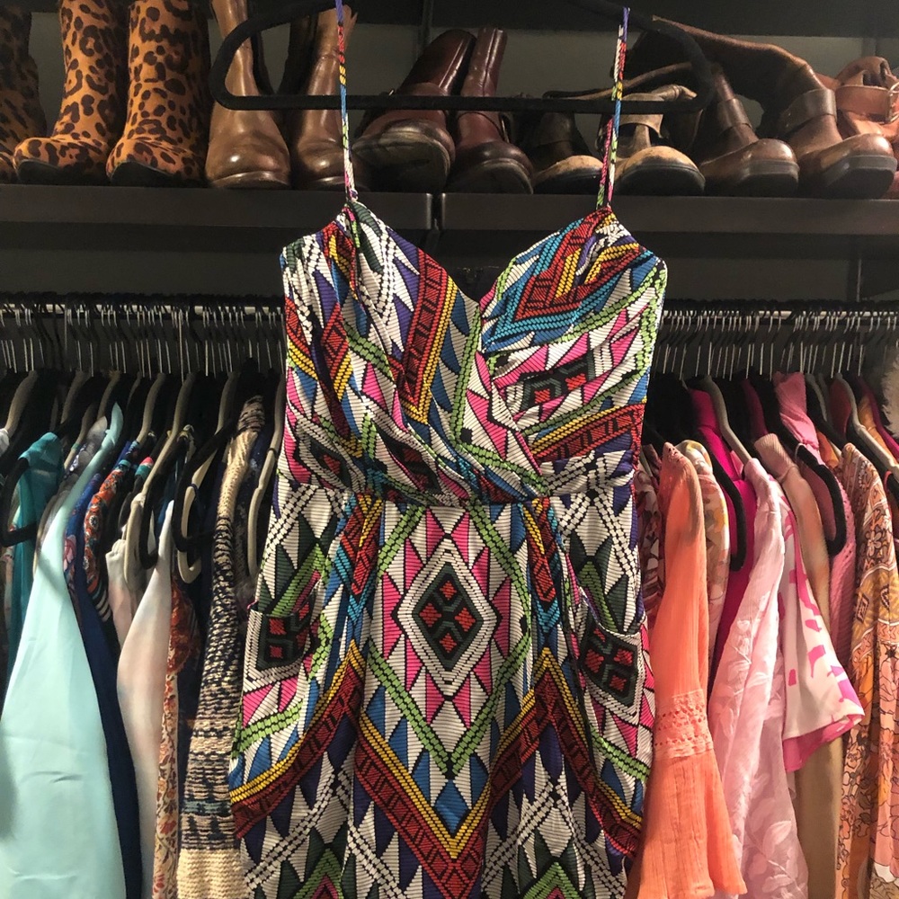 Mara Hoffman Guatemala Sweethearts mini dress